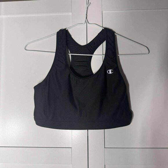 Champion Women Sports Bra Reversible Black Small - Picture 8 of 8